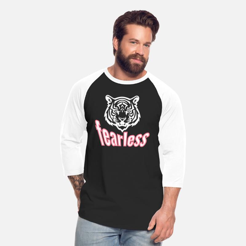 Fearless quote varsity t-shirt