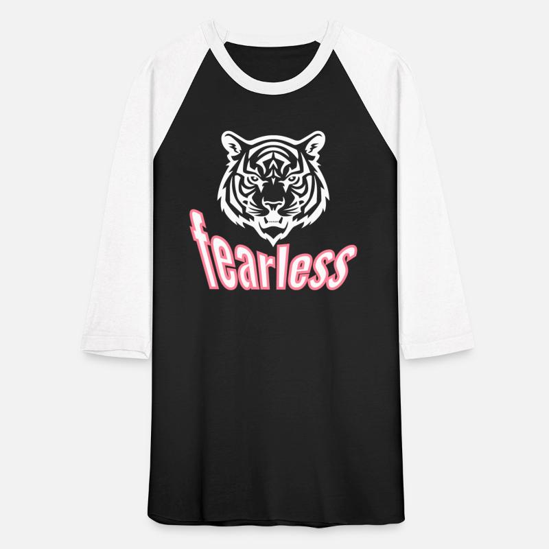 Fearless quote varsity t-shirt