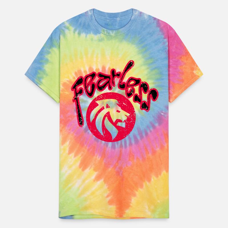 Fearless quote varsity t-shirt