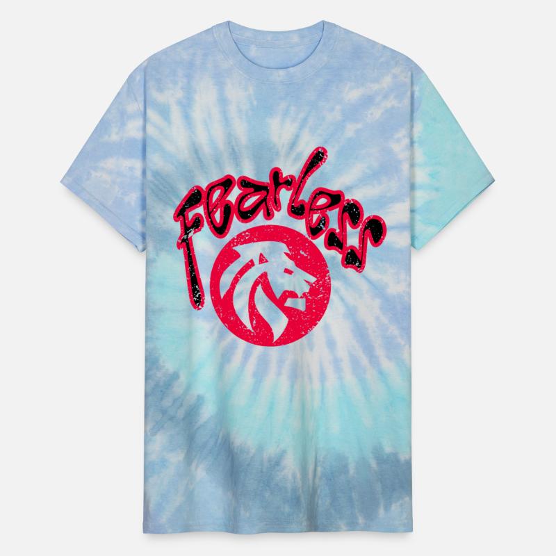 Fearless quote varsity t-shirt
