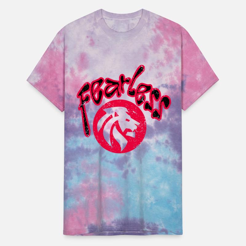 Fearless quote varsity t-shirt