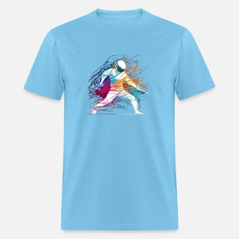 Fencing Sport Sword Graphic for Sabre and Epee