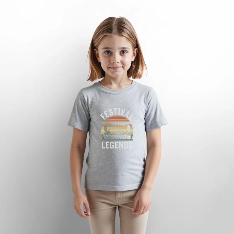 Festival Legends Music Stage Silhouette with