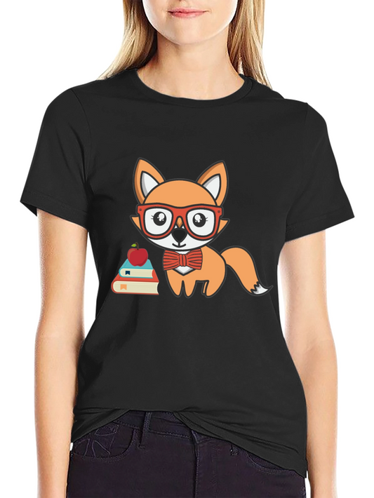 Smart Fox Teacher T-Shirt