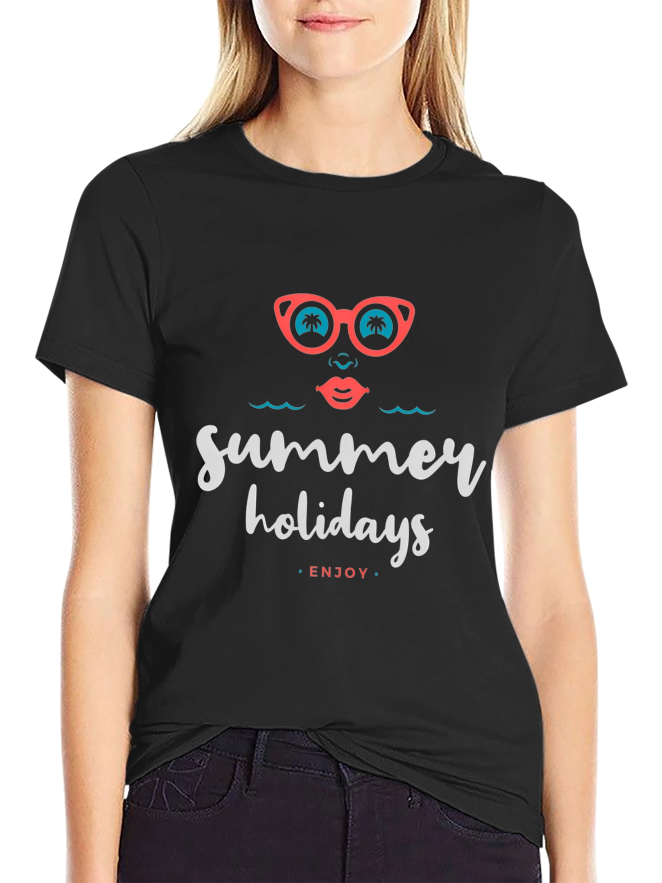 Summer Holidays Graphic T-Shirt