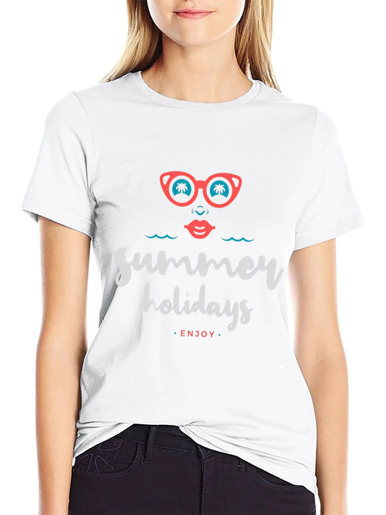Summer Holidays Graphic T-Shirt