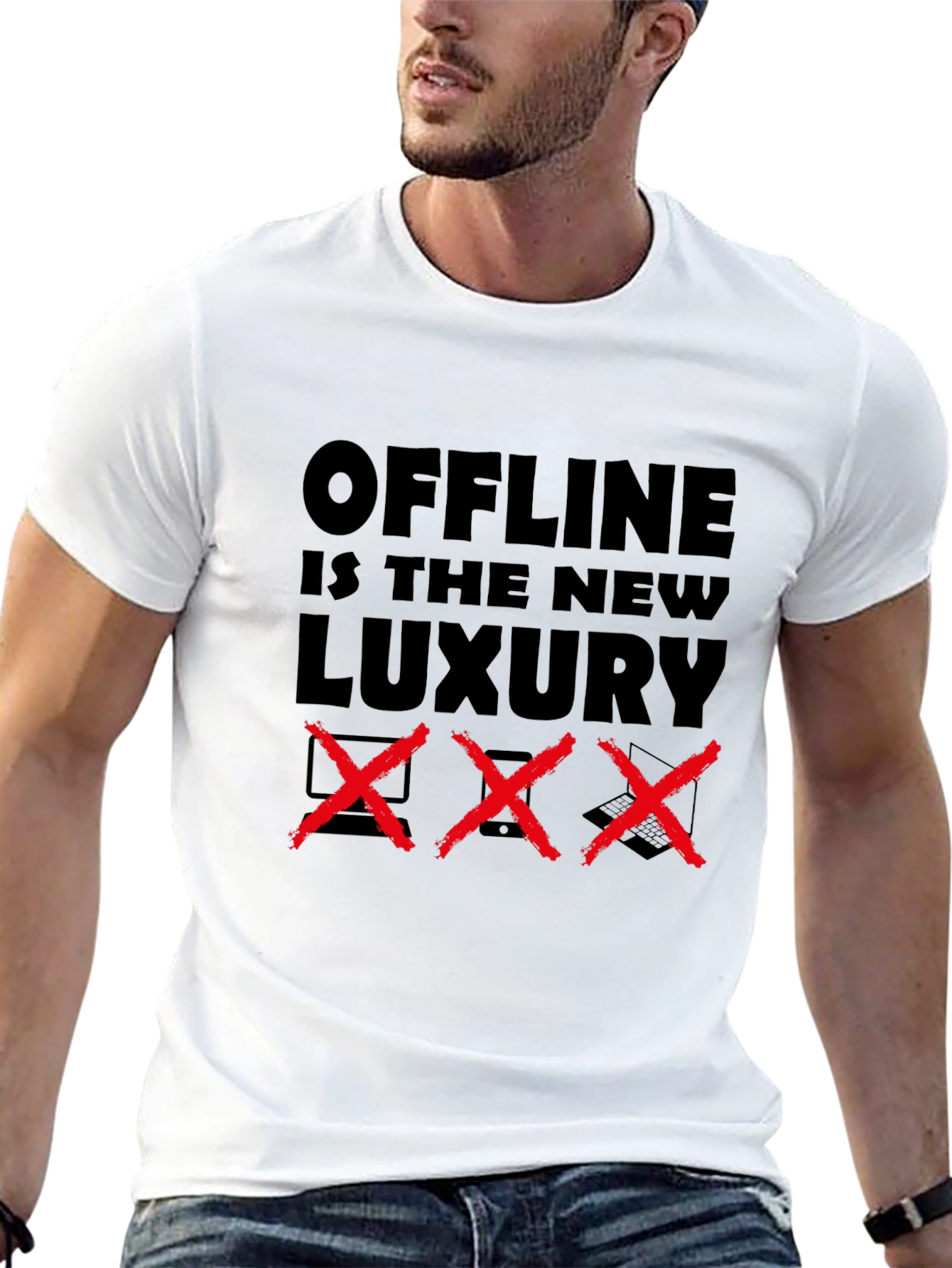 Offline is the New Luxury Graphic Tee