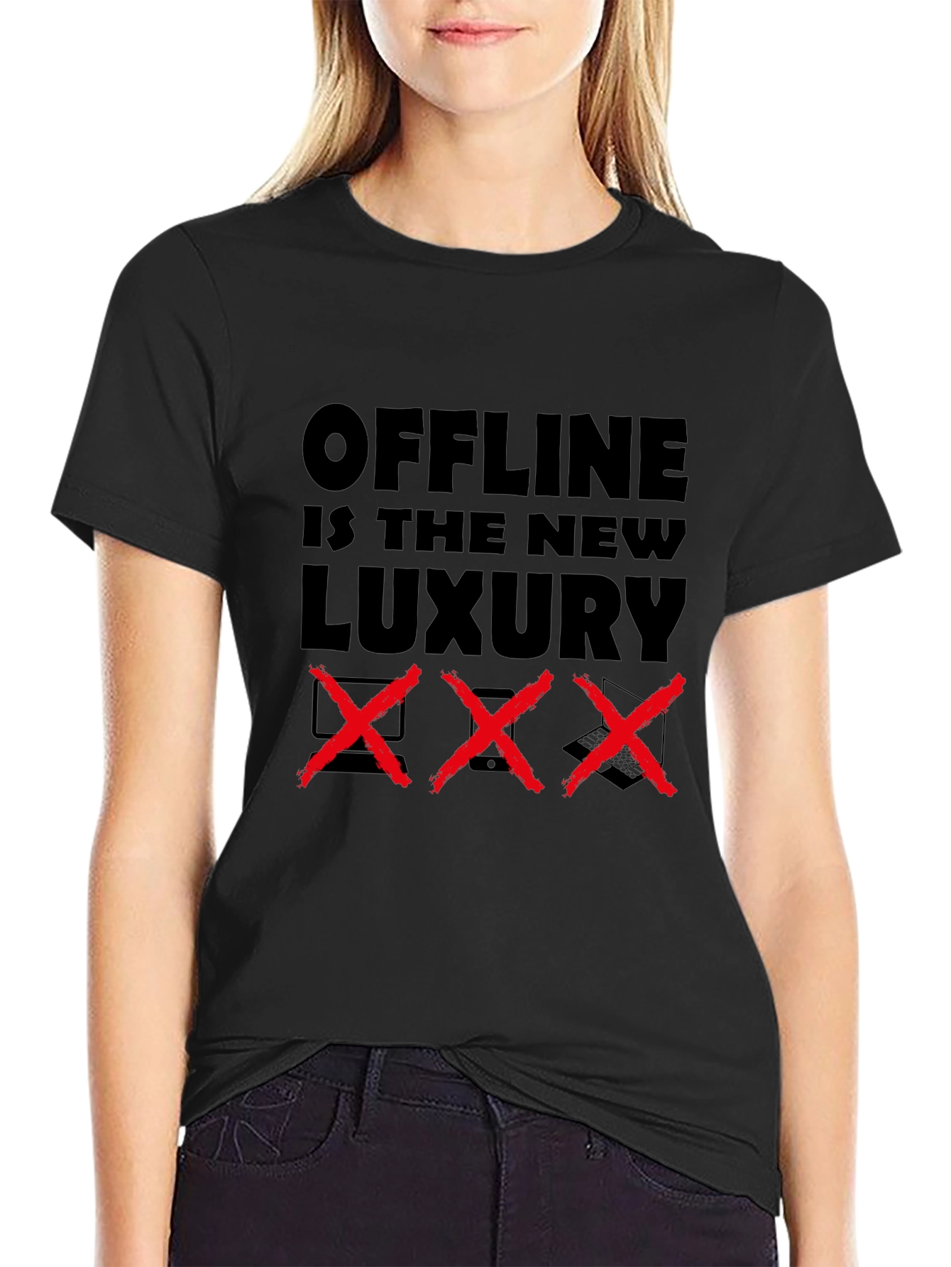 Offline is the New Luxury Graphic Tee