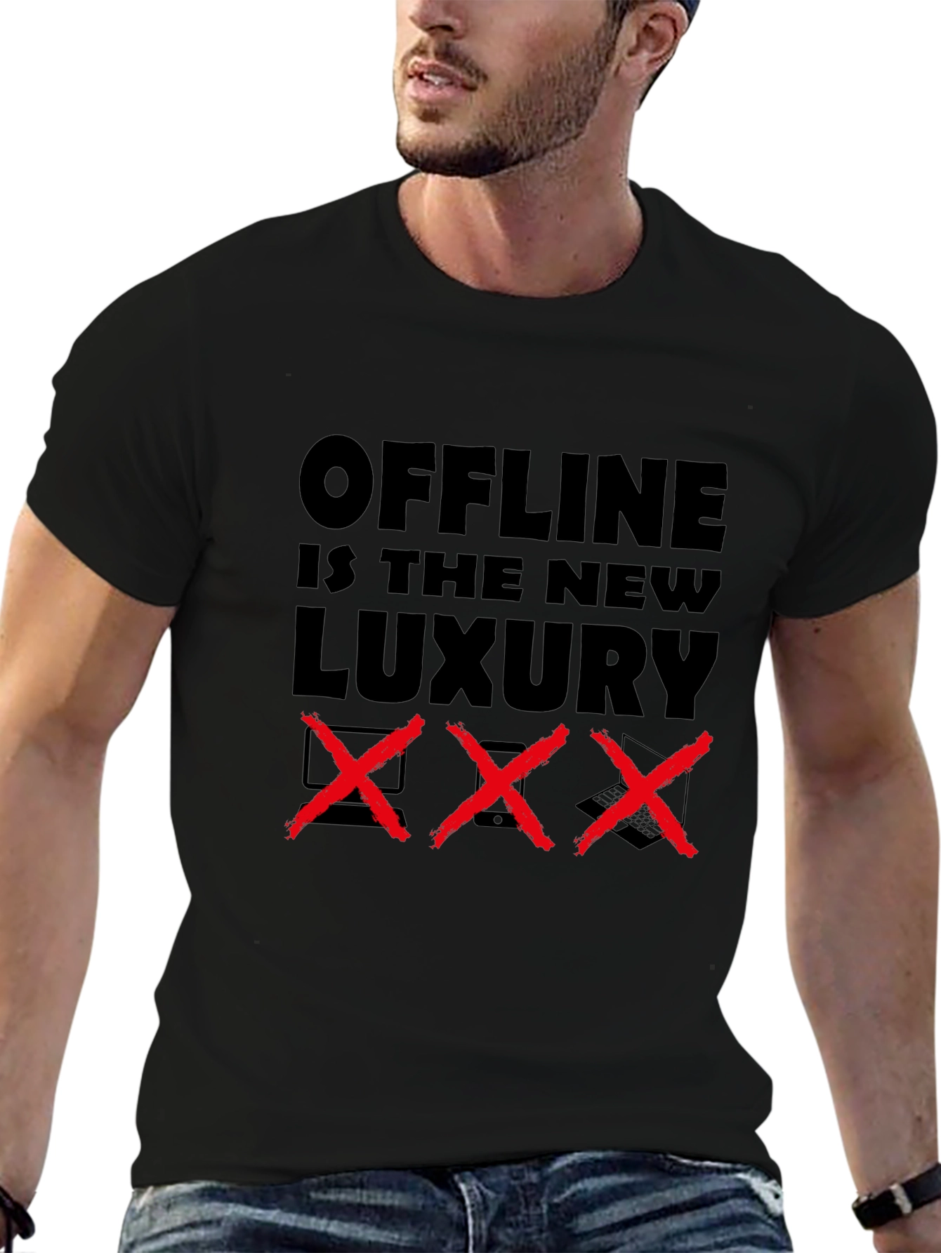 Offline is the New Luxury Graphic Tee