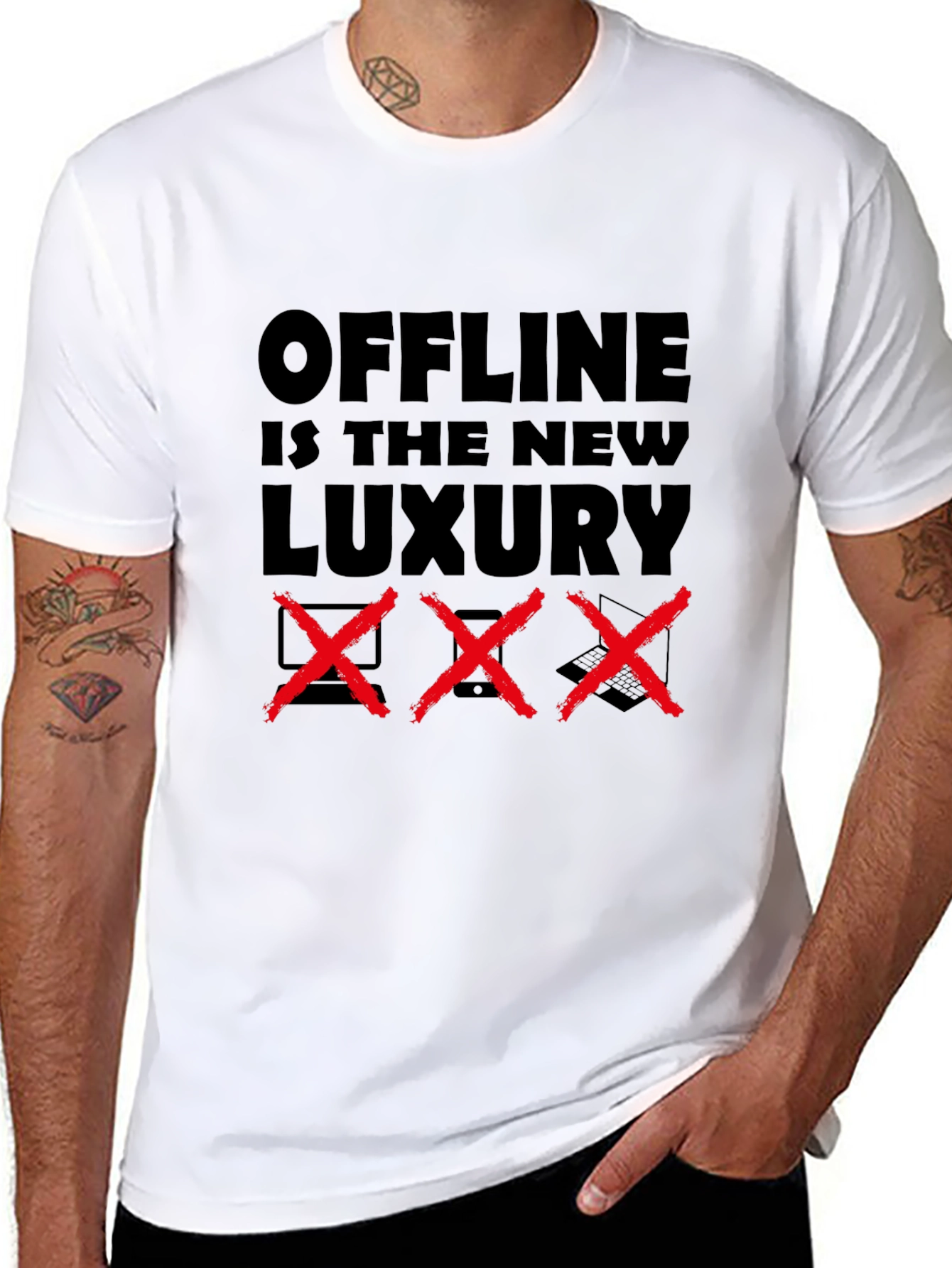 Offline is the New Luxury Graphic Tee