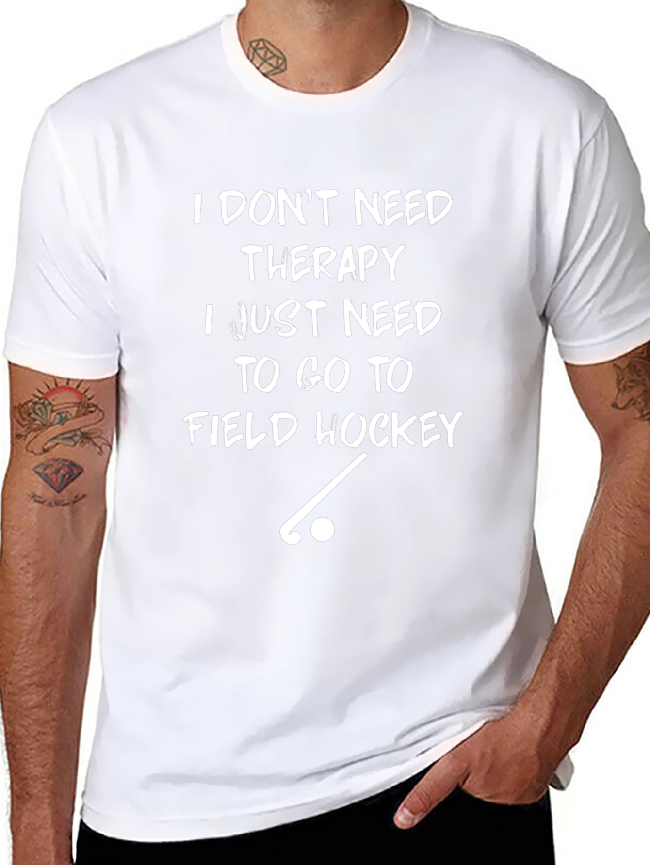Field Hockey Therapy T-Shirt - Comfort & Style