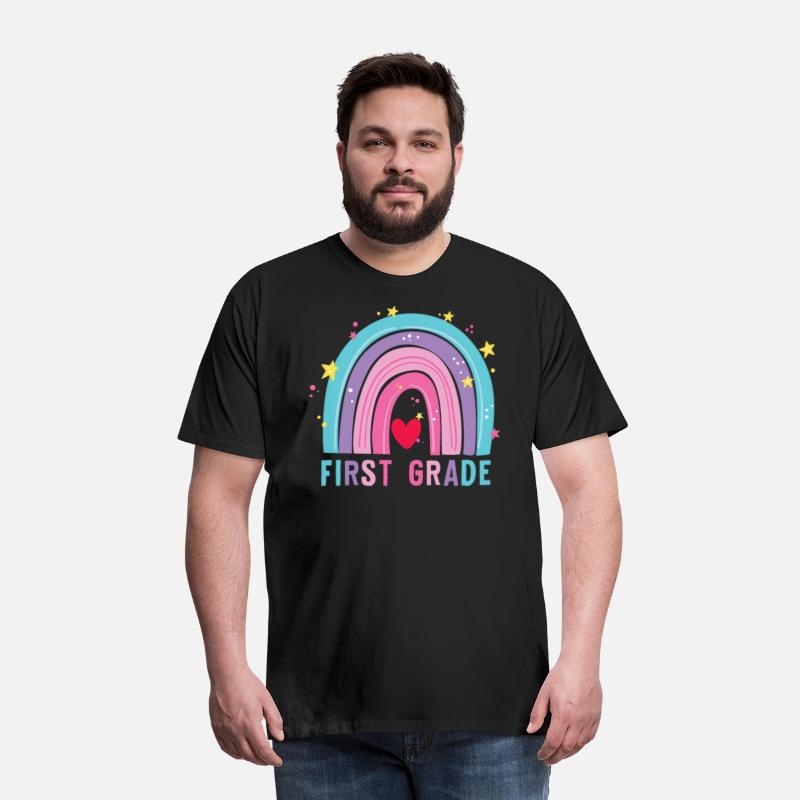 First Grade Rainbow Girls Boys Teacher