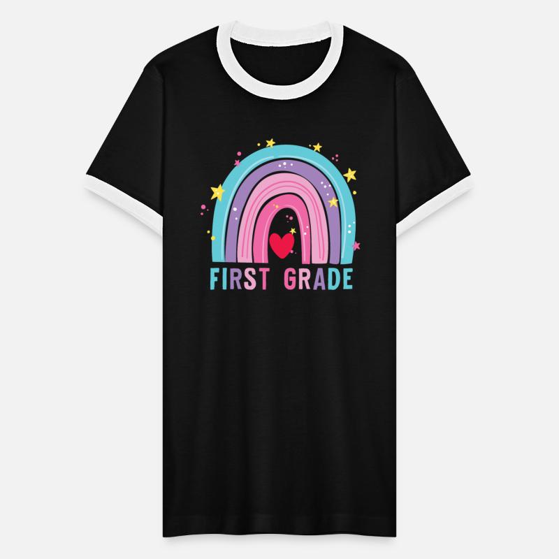 First Grade Rainbow Girls Boys Teacher