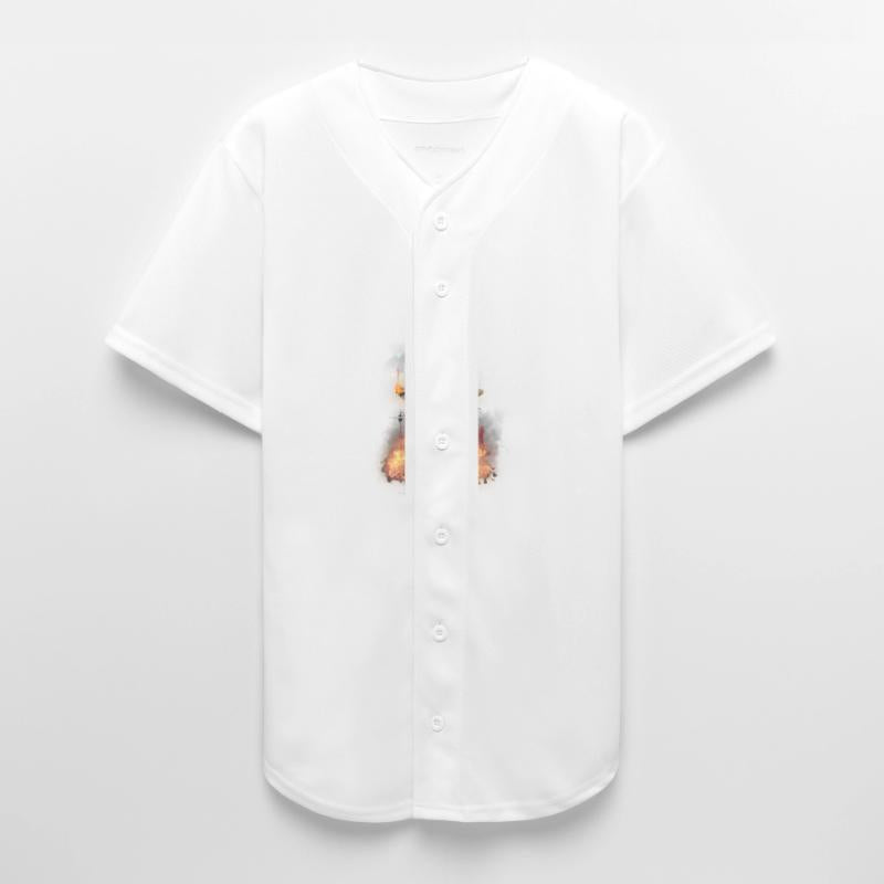 Flaming Skeleton Drumer S