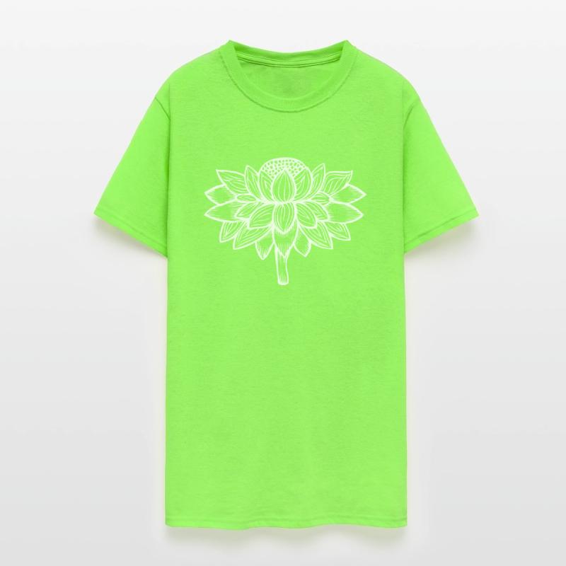 Flower Sunflower Drawing Illustration Tee shirt