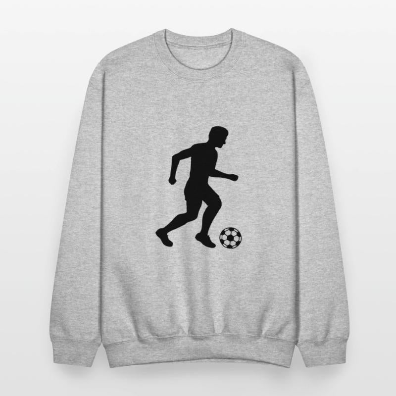Footballer sport silhouette design
