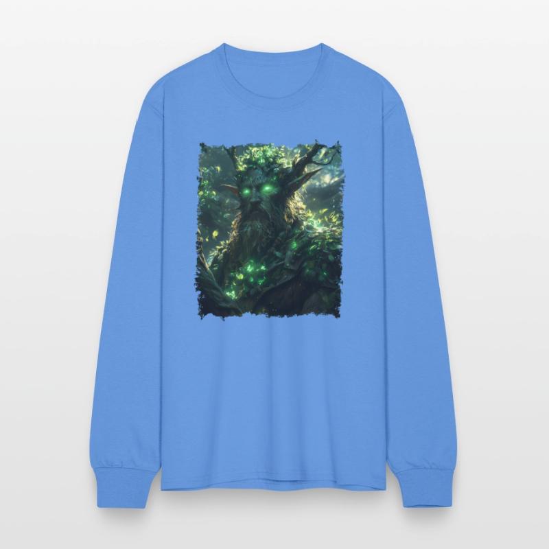 Forest Spirit with Green Nature Magic and Power