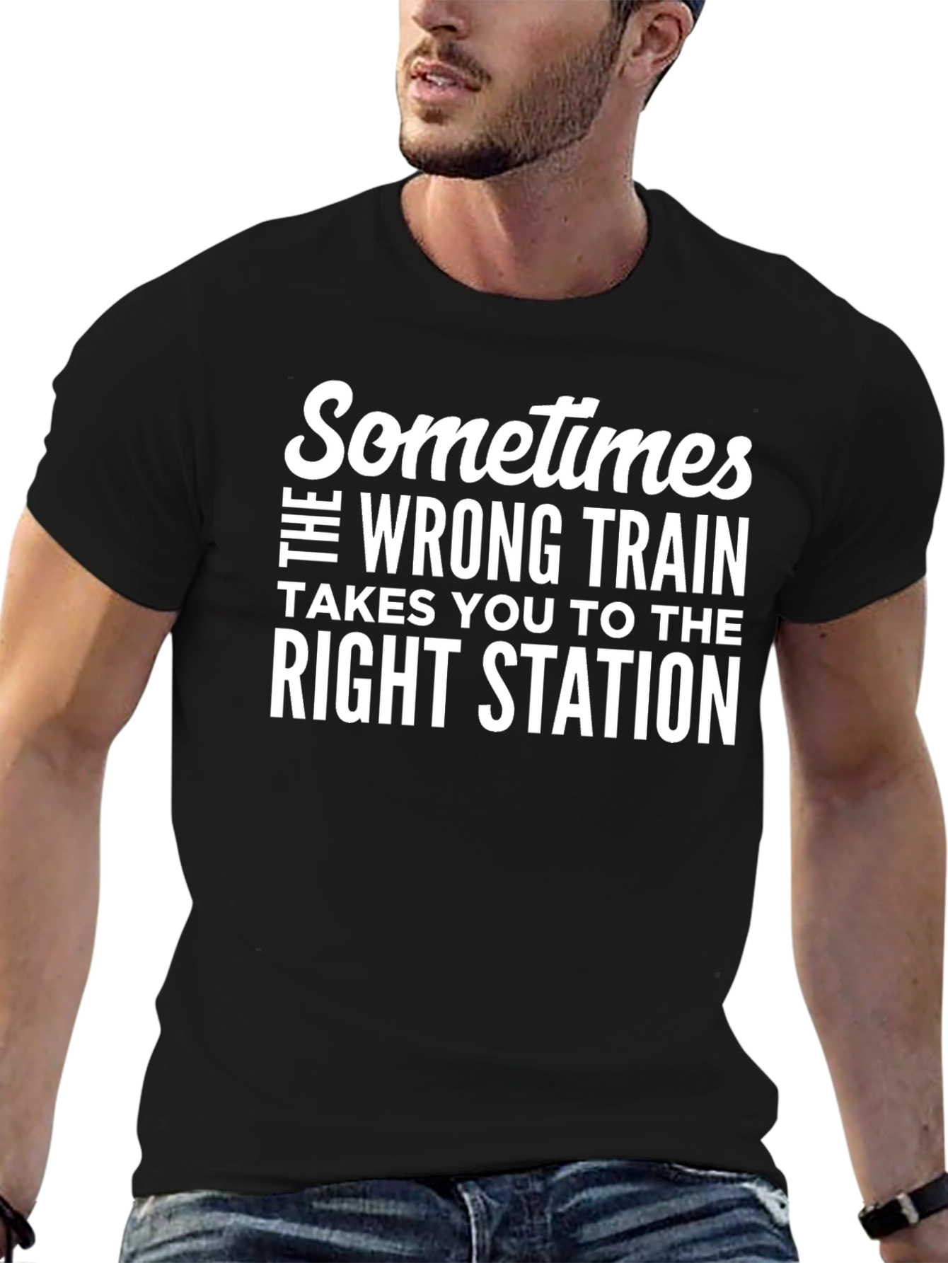 Sometimes the Wrong Train T-Shirt