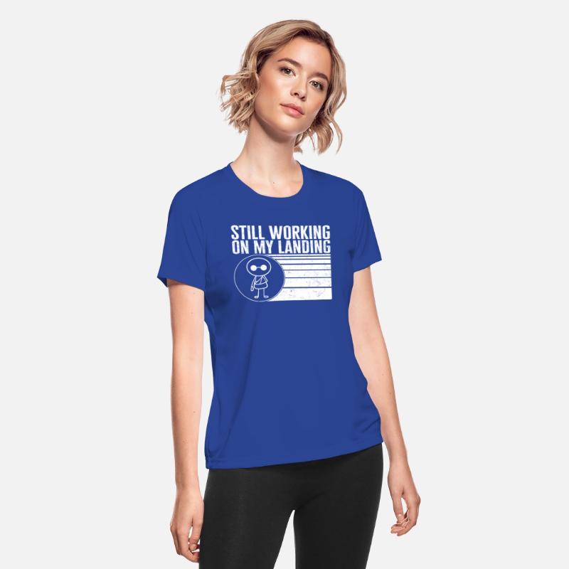 Fracture Shirt, Still Working On My Landing Tee,