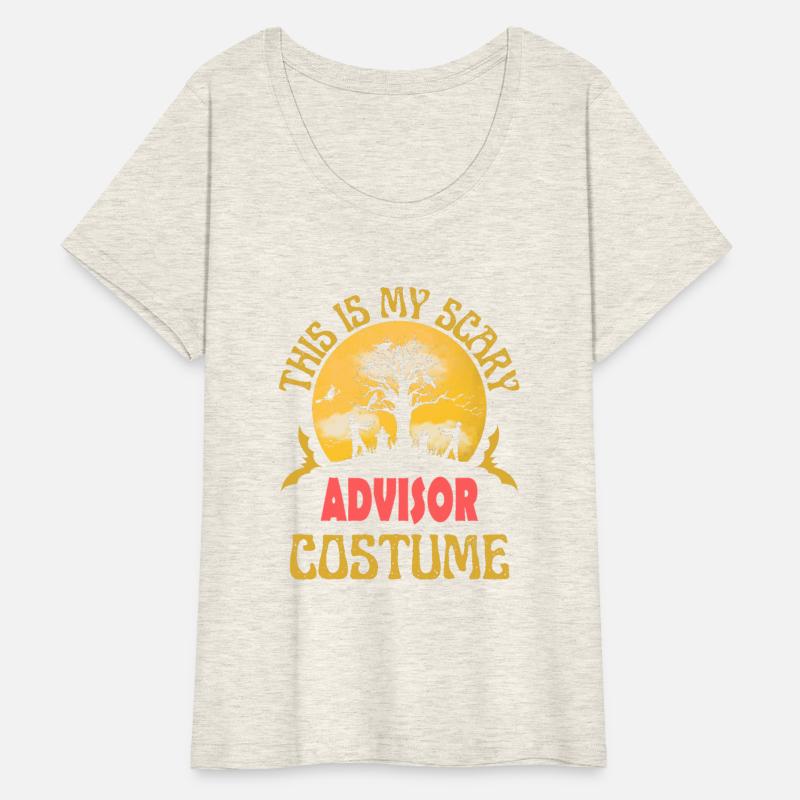 Funny and scary Advisor costume for Halloween