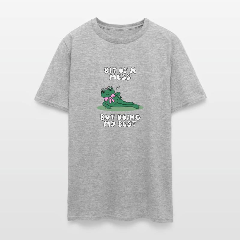 Funny Bit Of A Mess But Doing My Best Apparel Frog