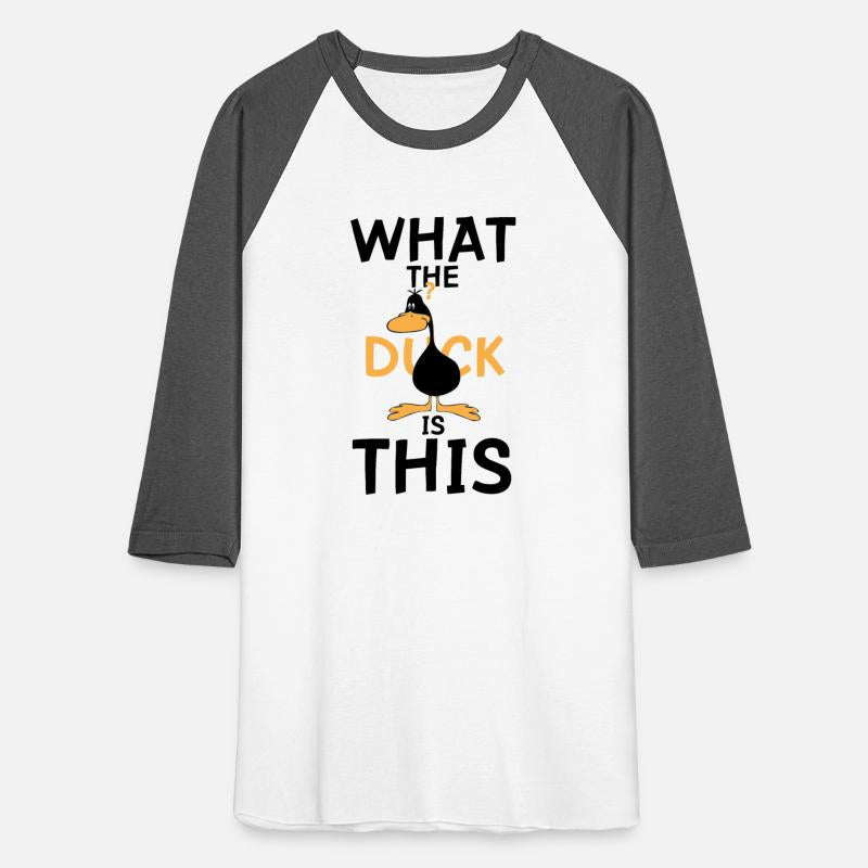 Funny Confused Duck Design – Visual Pun Art