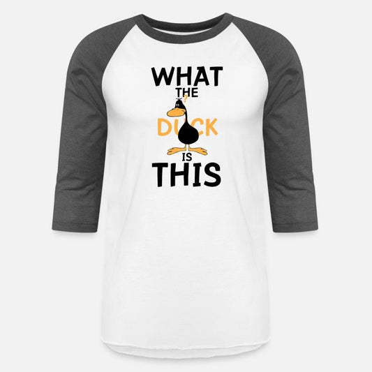 Funny Confused Duck Design – Visual Pun Art