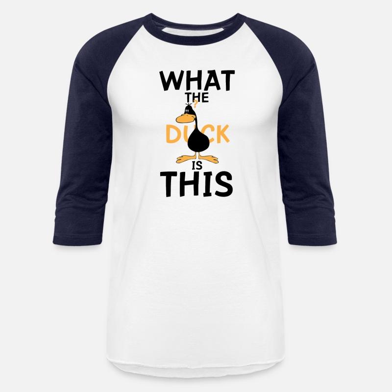 Funny Confused Duck Design – Visual Pun Art