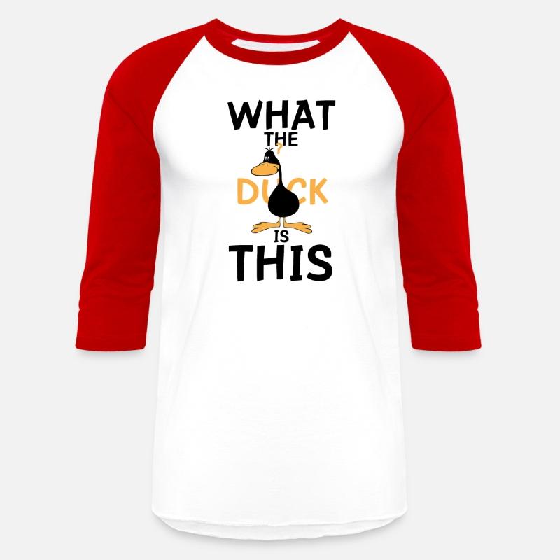 Funny Confused Duck Design – Visual Pun Art