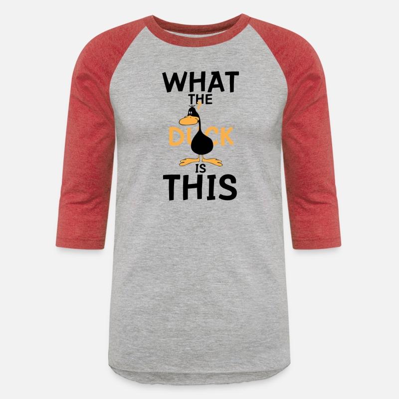 Funny Confused Duck Design – Visual Pun Art