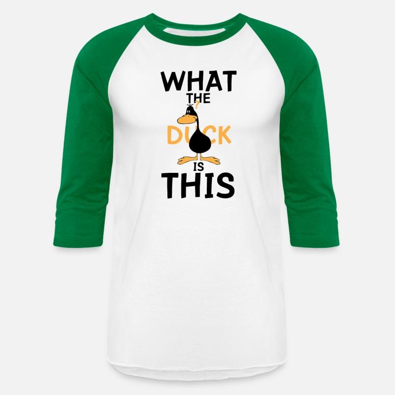 Funny Confused Duck Design – Visual Pun Art