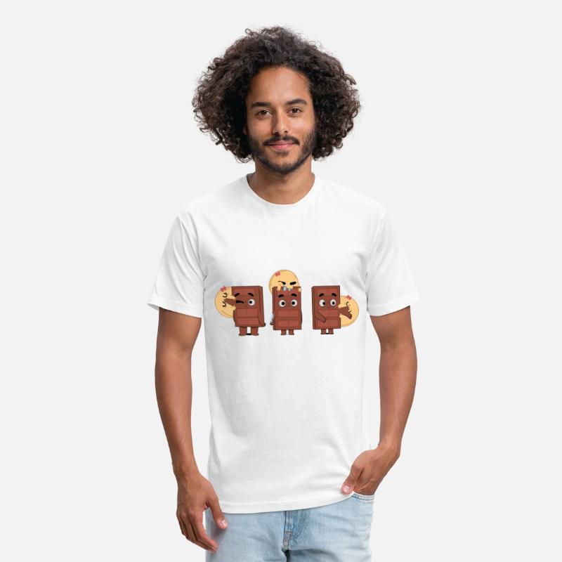 Funny Couple Love Pancake Eating Choco