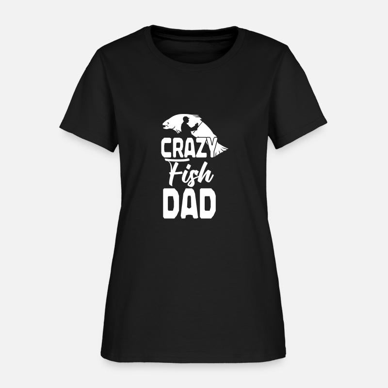 Funny Crazy Fish Dad Fishing Lovers Fisherman