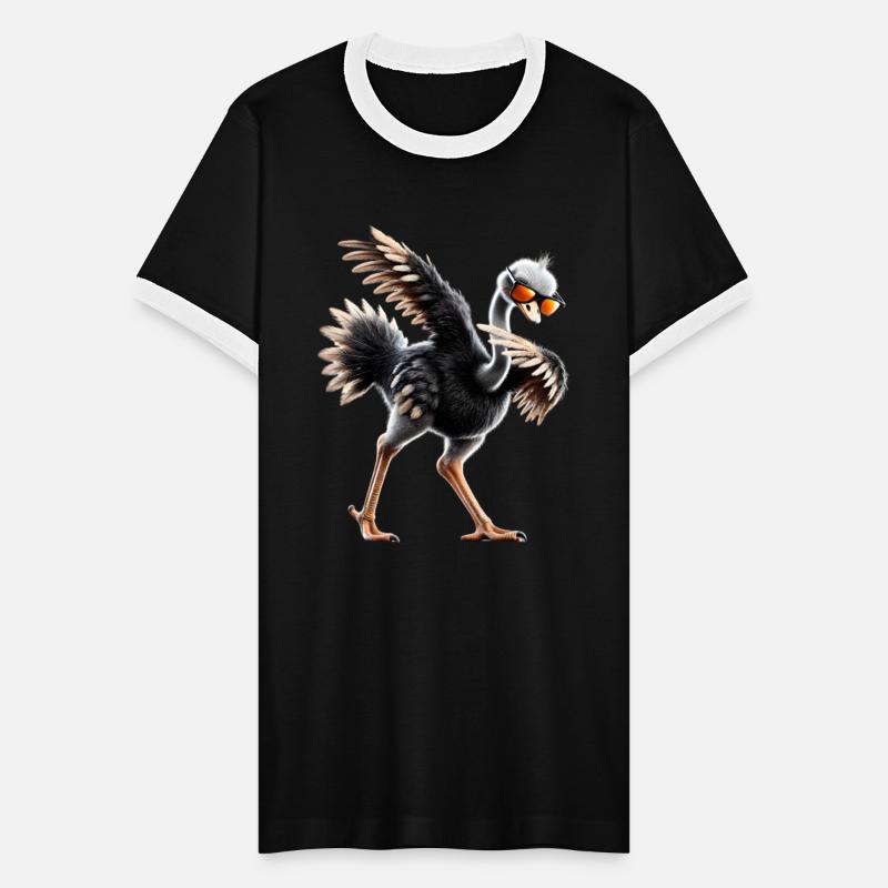 Funny Dabbing Ostrich Animal Lover Dab Bird Safari