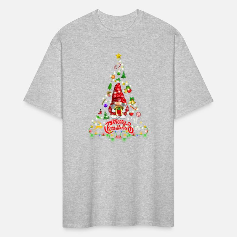 Funny Gnomes Christmas Tree Gnomies Family Xmas