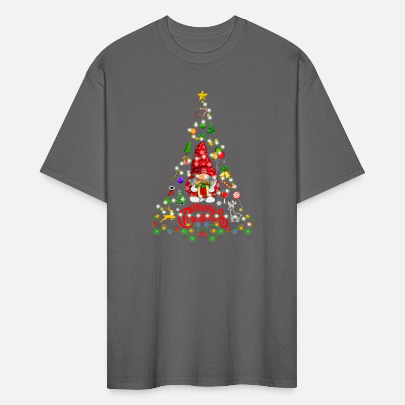 Funny Gnomes Christmas Tree Gnomies Family Xmas
