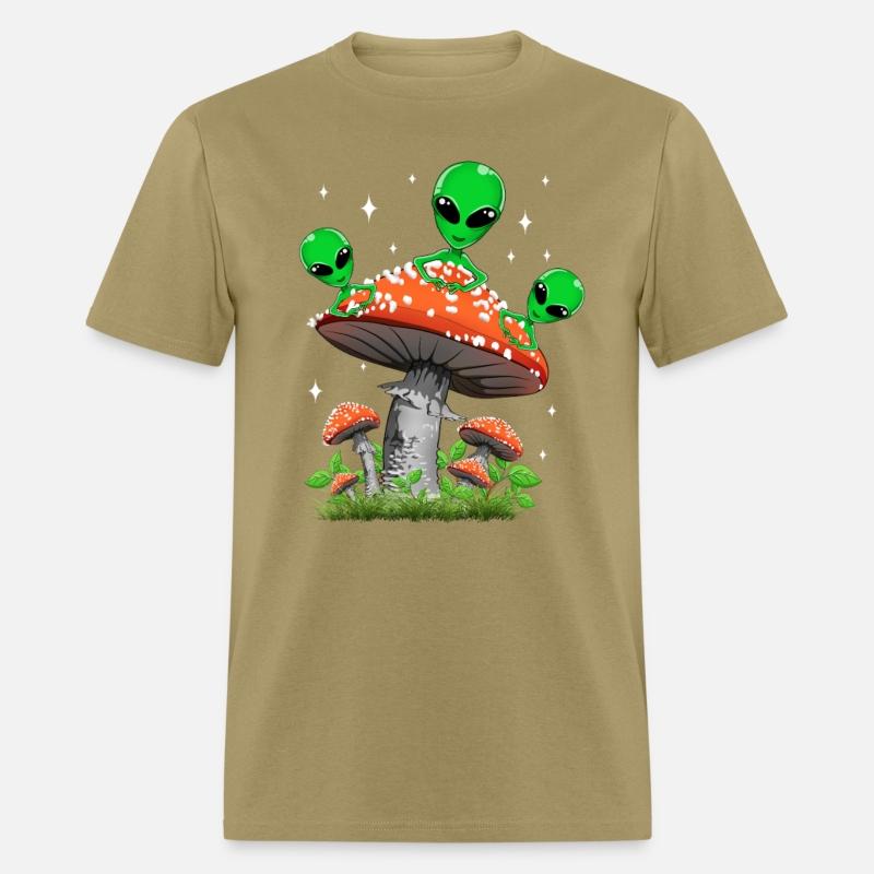 Funny Magic Mushroom Alien Trippy Shroom