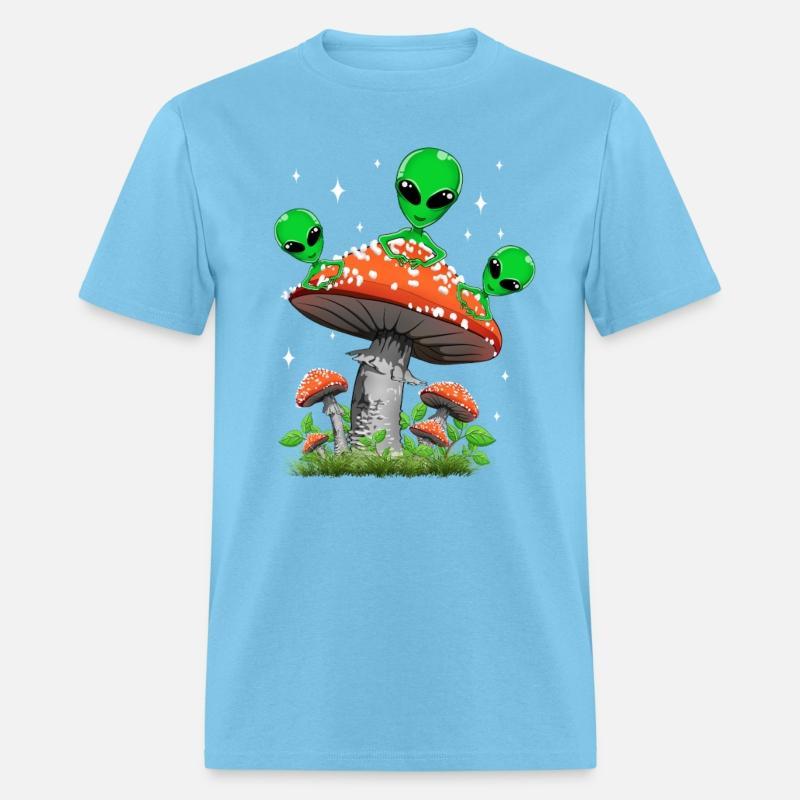 Funny Magic Mushroom Alien Trippy Shroom