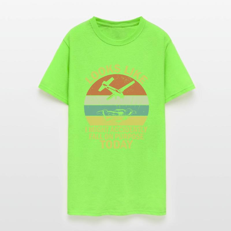 Funny Skydiving Retro Skydiver