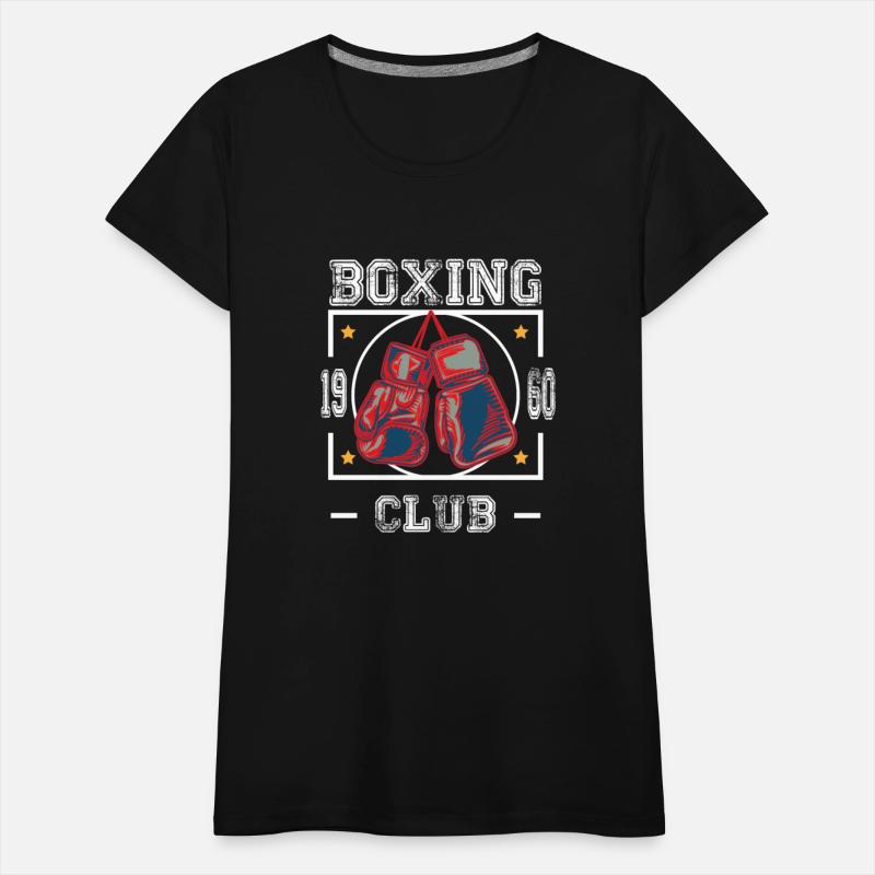 Funny Vintage player boxing club to be hero sport