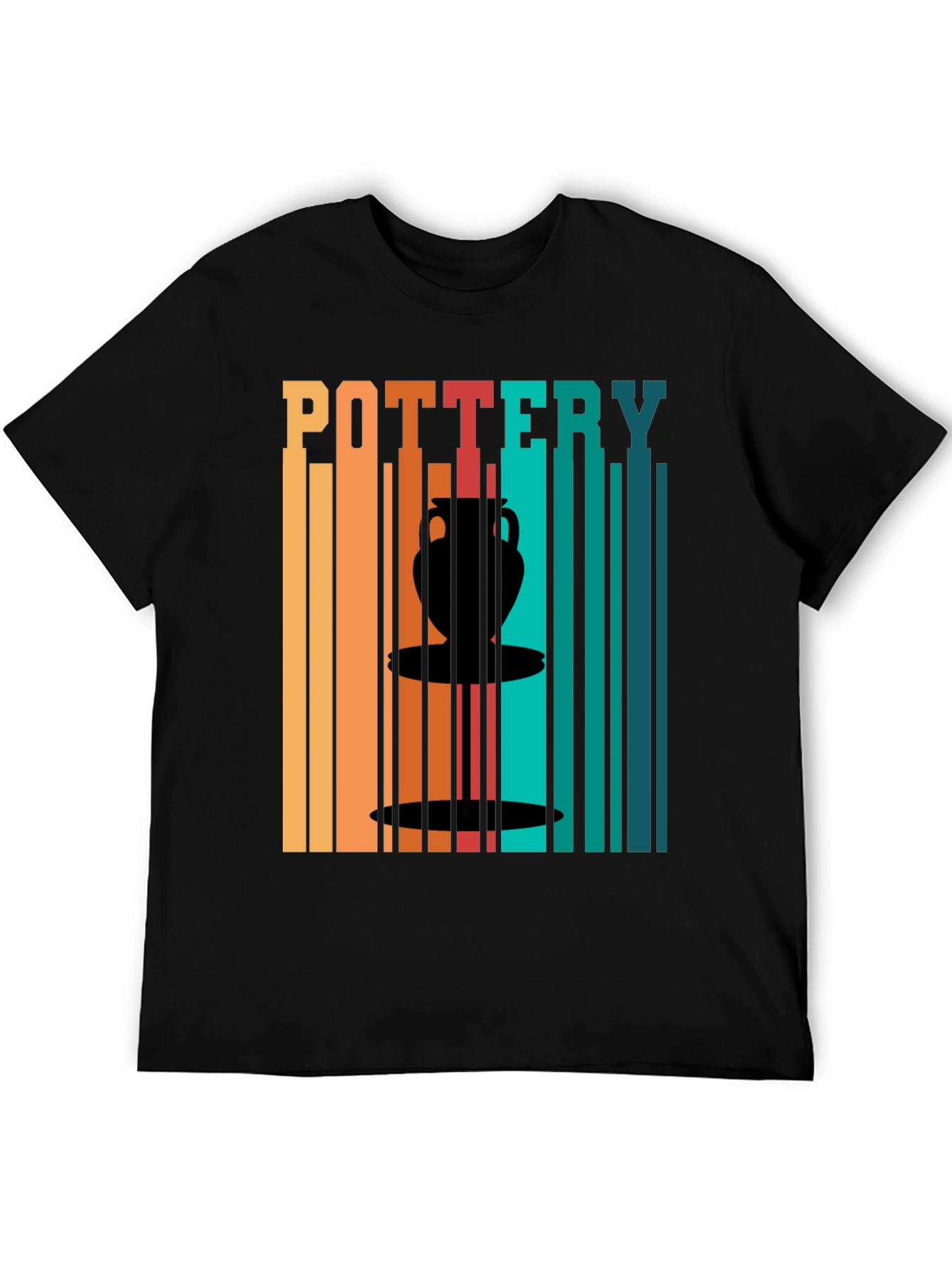 Pottery Art Graphic T-Shirt - Retro Design