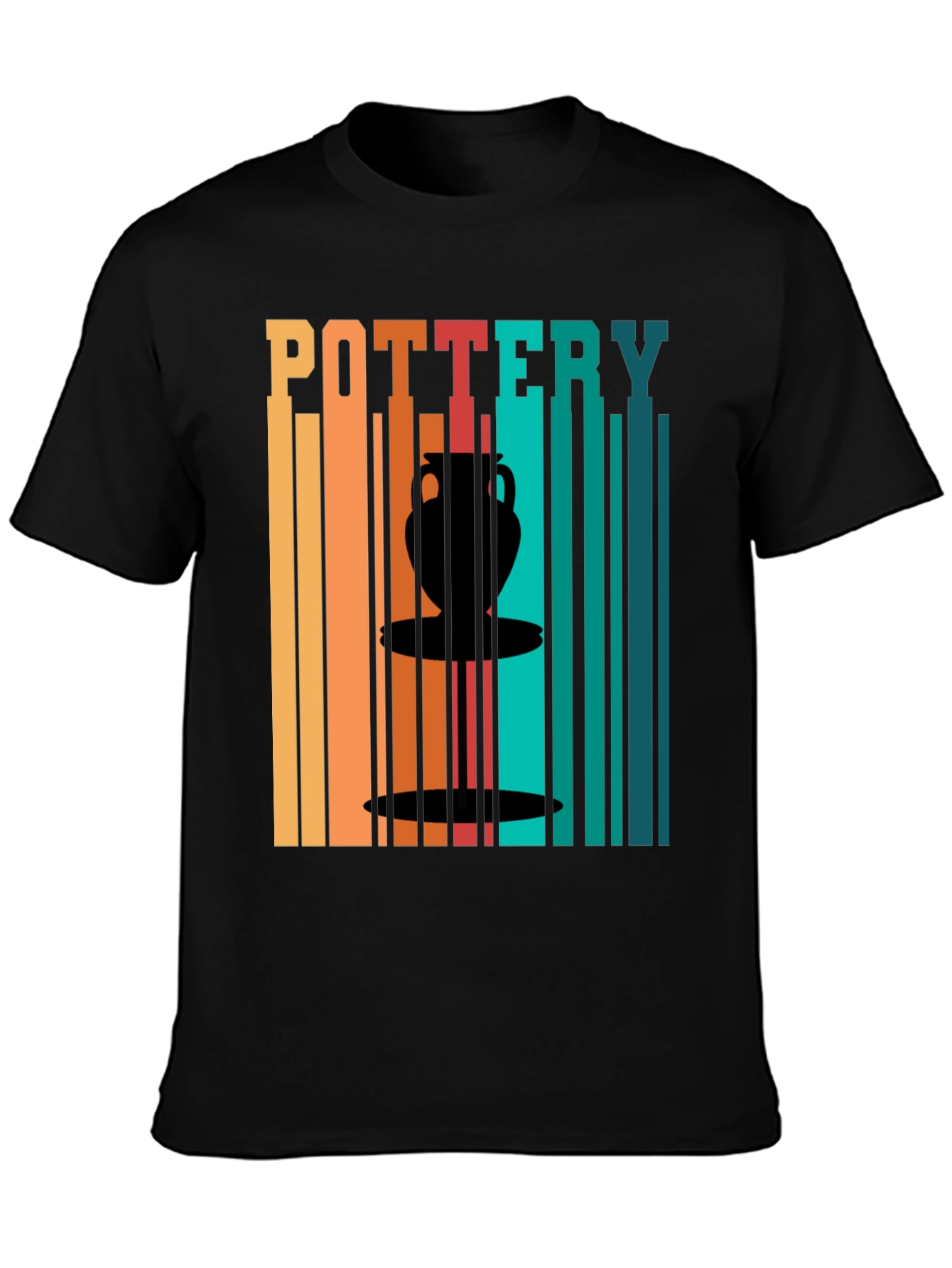 Pottery Art Graphic T-Shirt - Retro Design