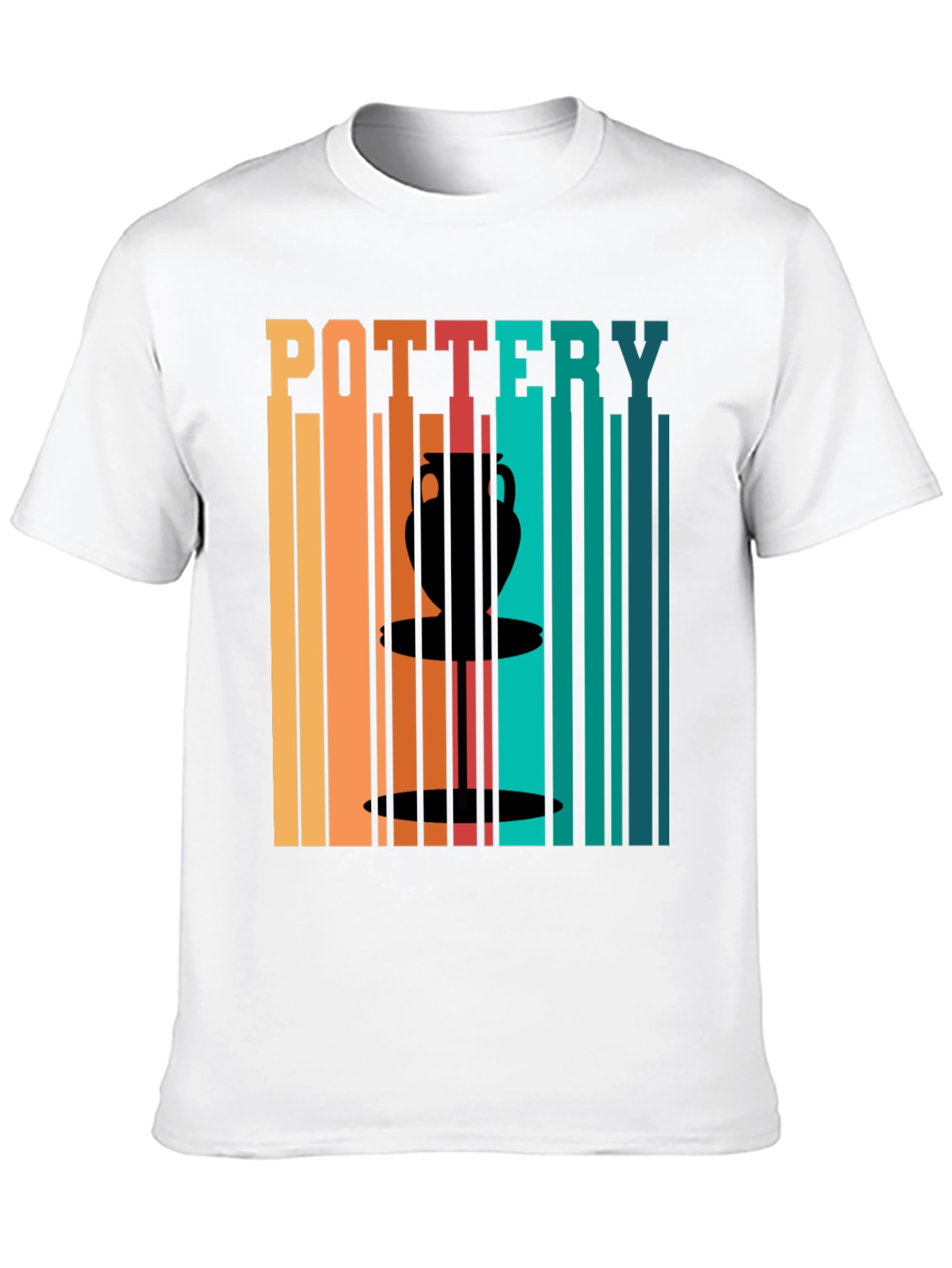 Pottery Art Graphic T-Shirt - Retro Design