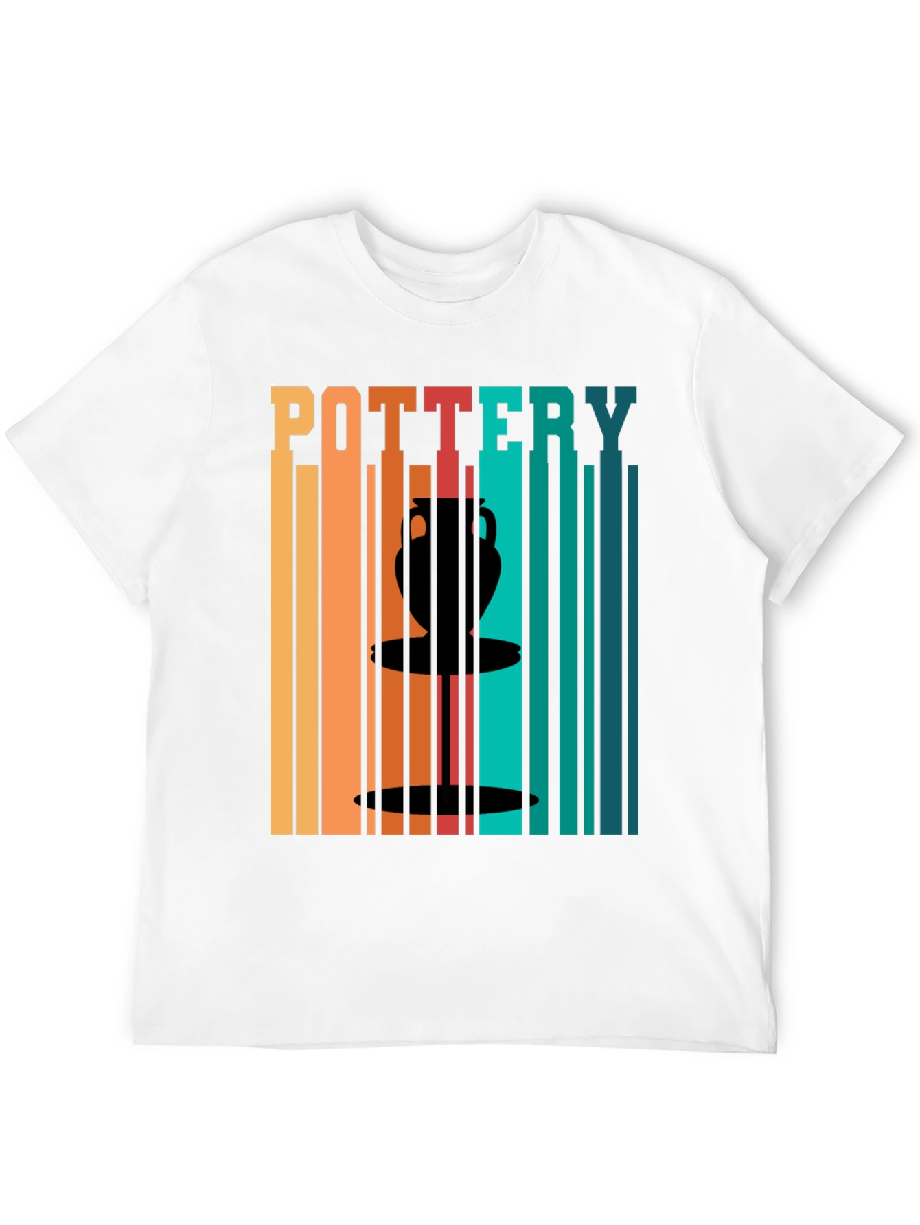 Pottery Art Graphic T-Shirt - Retro Design