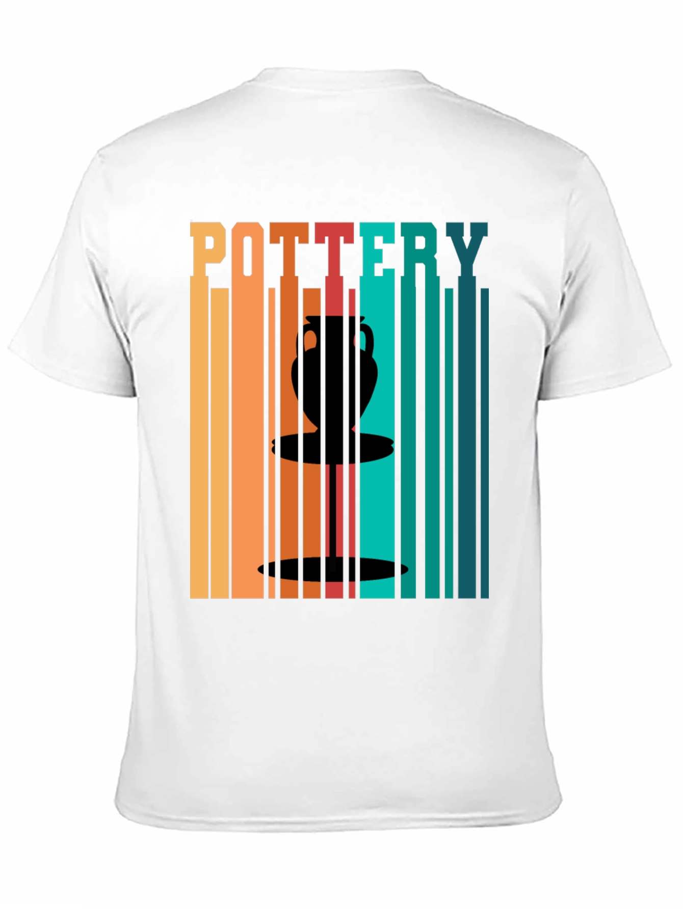Pottery Art Graphic T-Shirt - Retro Design