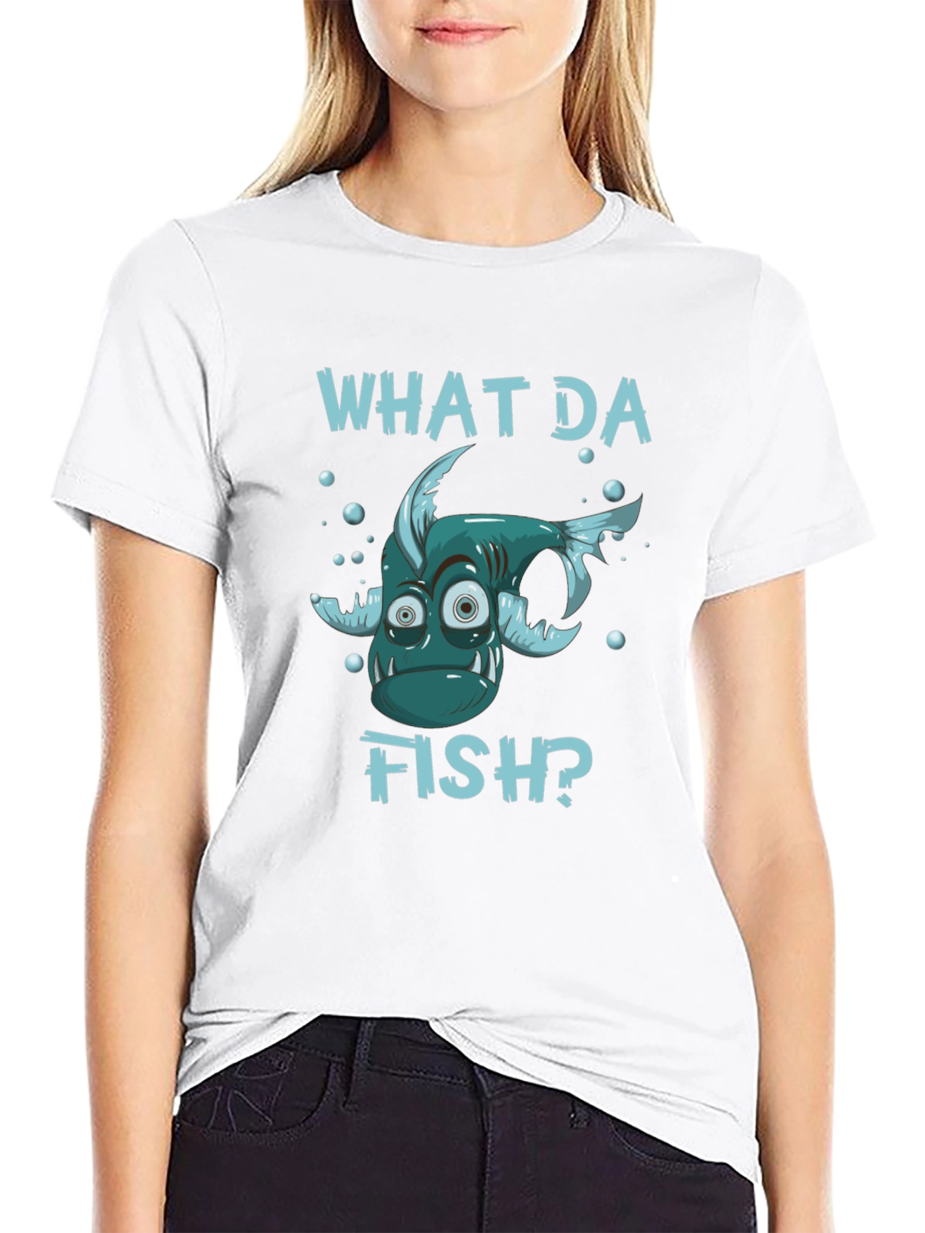 What Da Fish? Funny Graphic T-Shirt