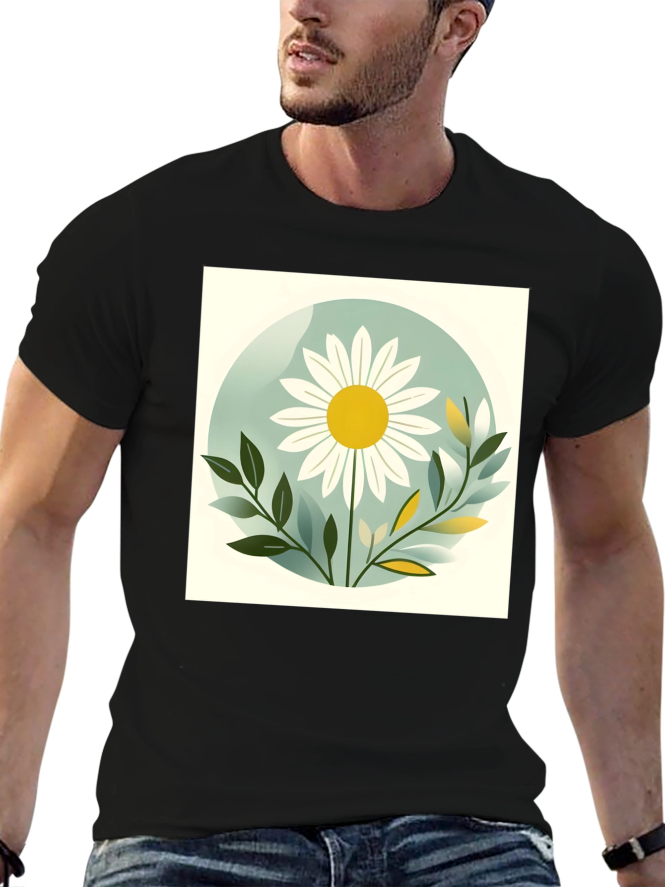 Daisy Graphic Tee - Stylish Comfort