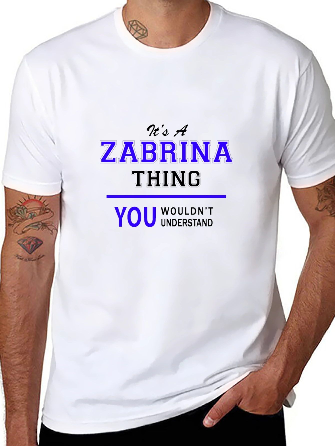 Zabrina Thing T-Shirt - Personalized Name Tee