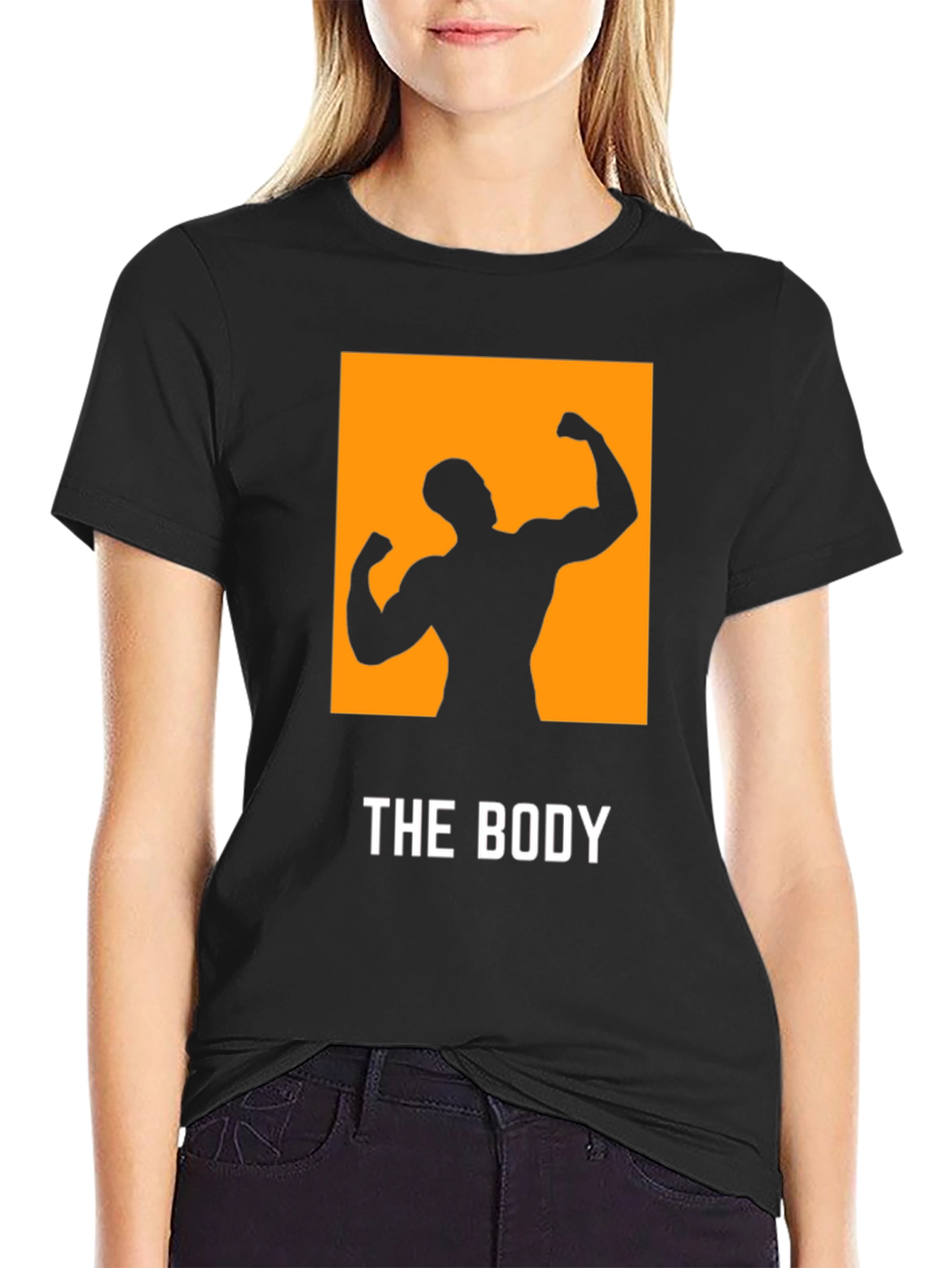 The Bodybuilder Graphic T-Shirt - Black