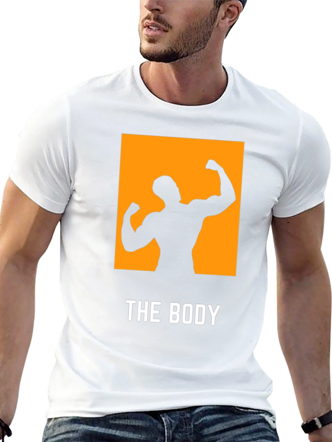 The Bodybuilder Graphic T-Shirt - Black